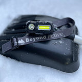 Rechargeable headlamp with LED