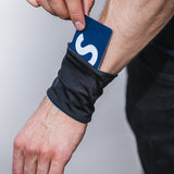 Wrist straps with storage