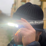 Rechargeable headlamp with LED