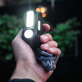 Rechargeable headlamp with LED