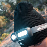 Rechargeable headlamp with LED