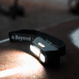 Rechargeable headlamp with LED