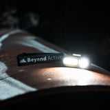 Rechargeable headlamp with LED
